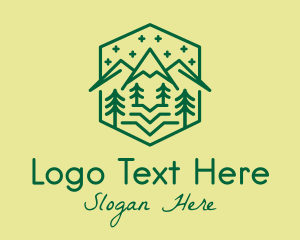 Green Outdoor Nature  Logo