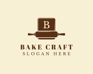 Baker Rolling Pin logo design