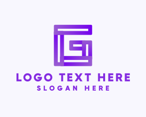 Digital Media - Creative Agency Letter G logo design
