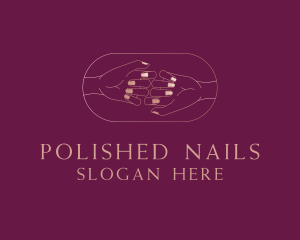 Nails - Nail Polish Business logo design