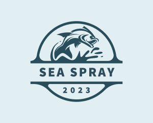 Fisherman Sea Market logo design