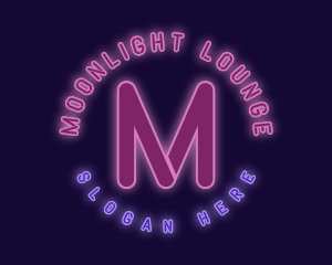 Nightclub - Cool Neon Nightclub logo design