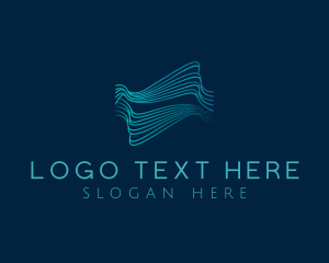 Wave - Wave Media Technology logo design