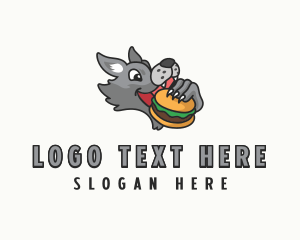 Dining - Wolf Burger Dining logo design