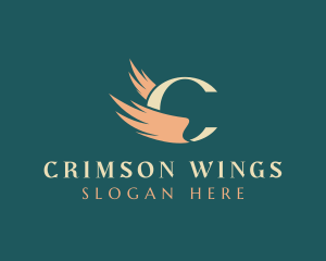 Generic Wings Letter C  logo design