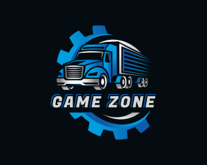 Towing - Truck Gear Cargo logo design