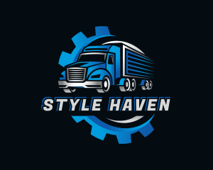 Shipping - Truck Gear Cargo logo design