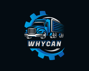 Freight - Truck Gear Cargo logo design