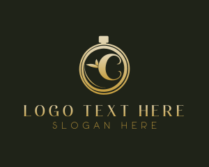 Cologne - Fragrance Perfume Letter C logo design