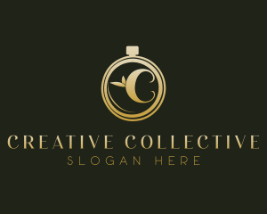 Fragrance Perfume Letter C logo design