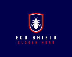 Pesticide - Roach Pest Extermination logo design