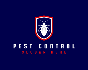 Pest - Roach Pest Extermination logo design