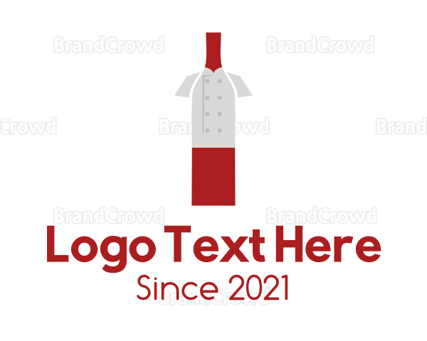 Sommelier Wine Bottle Logo