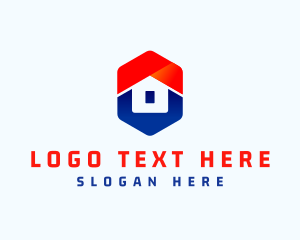 Home - Housing Realty Letter O logo design