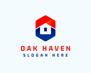 Housing Realty Letter O logo design