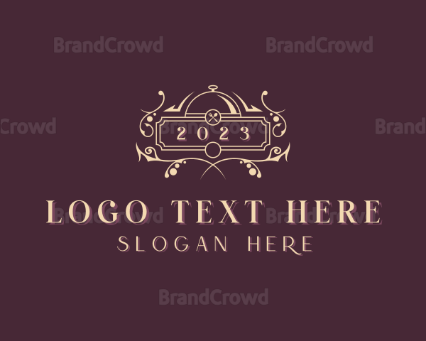 Fine Dining Luxury Restaurant Logo