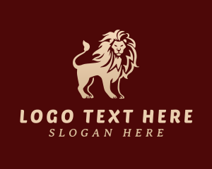 Exclusive - Gradient Lion Firm logo design