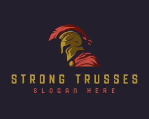 Spartan Strong Warrior logo design