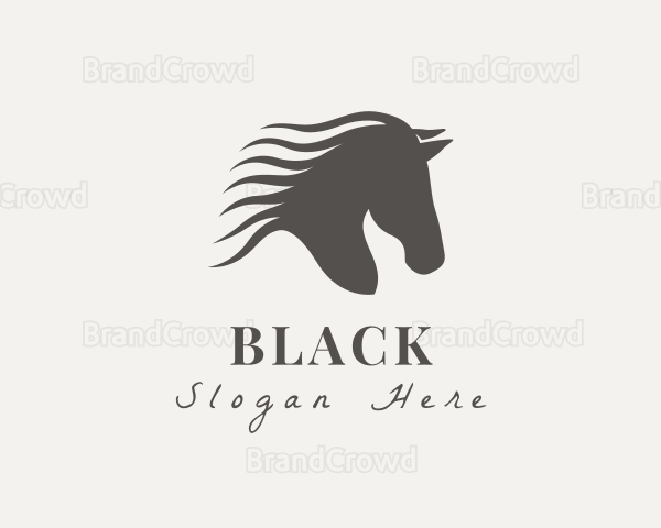 Horse Equine Stallion Logo