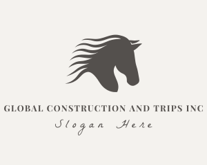 Horse Equine Stallion Logo