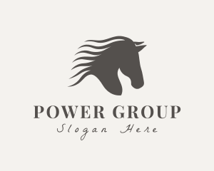 Horse Equine Stallion Logo