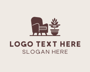Shelves - Chair Decor Furniture logo design