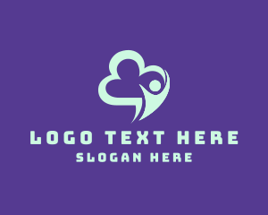 Storage - Technology Cloud Man logo design