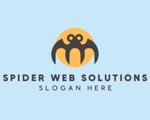 Spooky Wild Spider  logo design