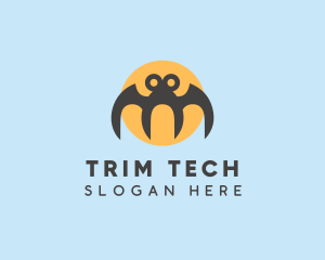 Trim - Spooky Wild Spider logo design