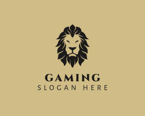 Elegant Lion Safari Logo