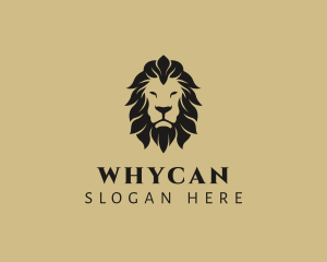 Elegant Lion Safari Logo