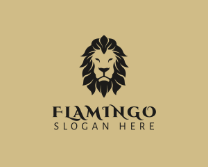 Feline - Elegant Lion Safari logo design