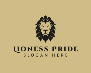 Elegant Lion Safari logo design