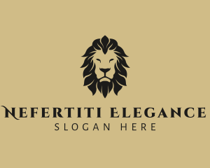 Elegant Lion Safari logo design