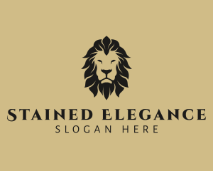 Elegant Lion Safari logo design