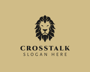 Elegant Lion Safari logo design