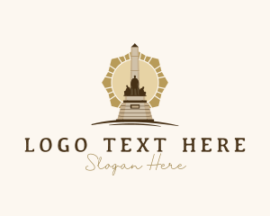 Bicol - Historical Philippine Landmark logo design