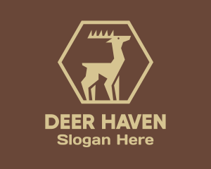 Wild Brown Deer logo design