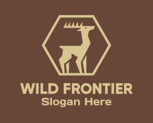 Wild Brown Deer logo design