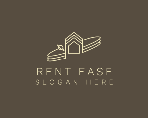 House Orbit Real Estate logo design