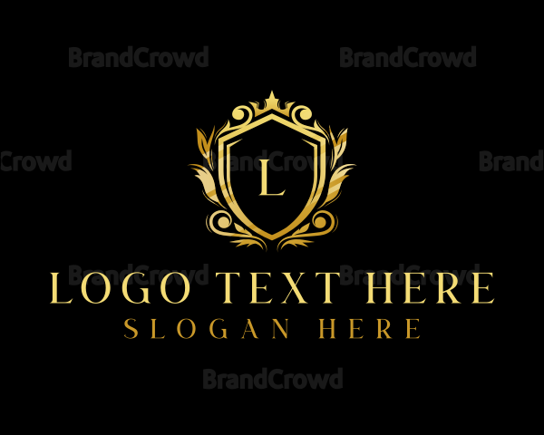 Luxury Royal Shield Logo