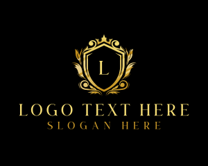 Luxury Royal Shield Logo