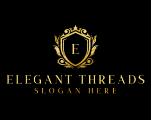 Luxury Royal Shield logo design