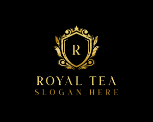 Luxury Royal Shield logo design