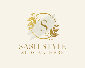 Luxury Nature Wellness logo design