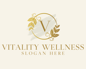 Luxury Nature Wellness logo design