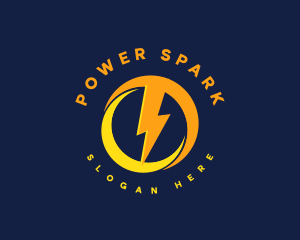 Electricity - Thunder Electric Lightning logo design