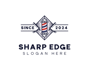 Razor Hairstyling Barbershop logo design