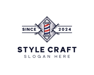 Hairstyling - Razor Hairstyling Barbershop logo design