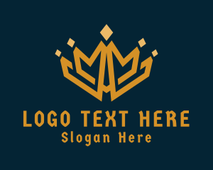 Golden Royal Tiara Logo
